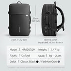 Pathrato Pro: Smart-Compression Travel Backpack For Frequent Flyers