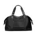 MarkRyden black lightweight spacious duffel bag with front pocket