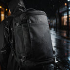 Aegis Fortress: All-Weather 38L Multi-Compartment Backpack For Travel