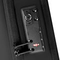 MarkRyden anti-theft backpack with TSA combination lock - black oxford material