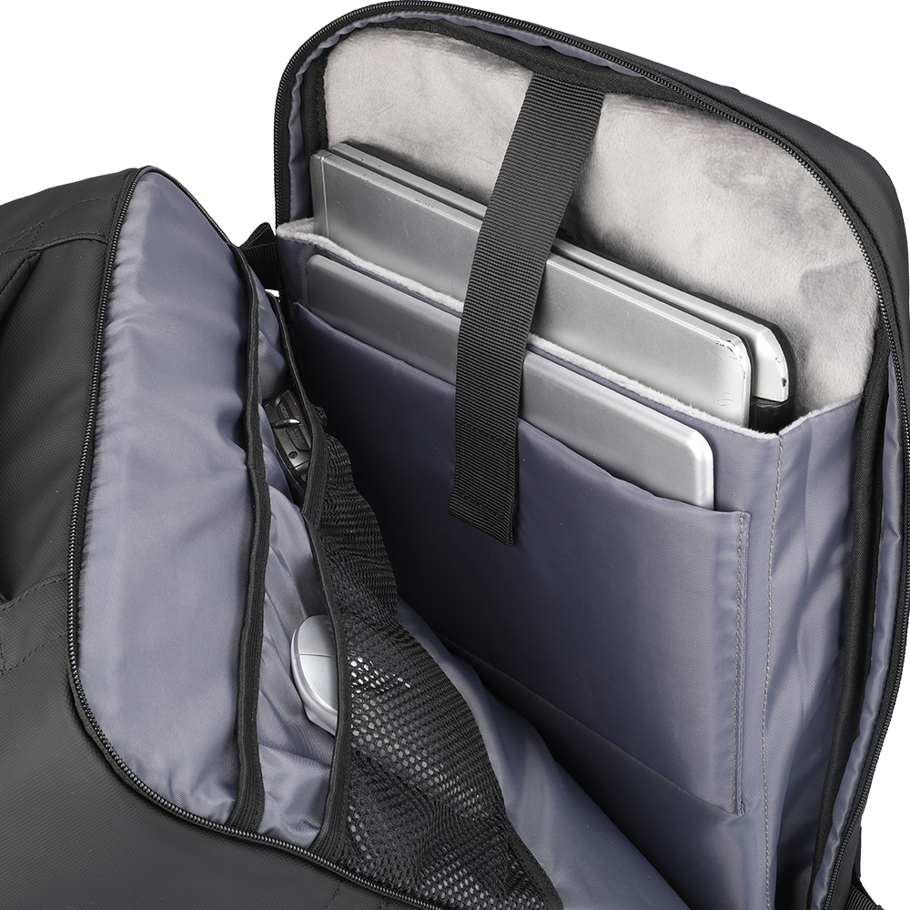 Mochila de negocios multifuncional de mayor tamaño y más profesional con cremallera YKK. 