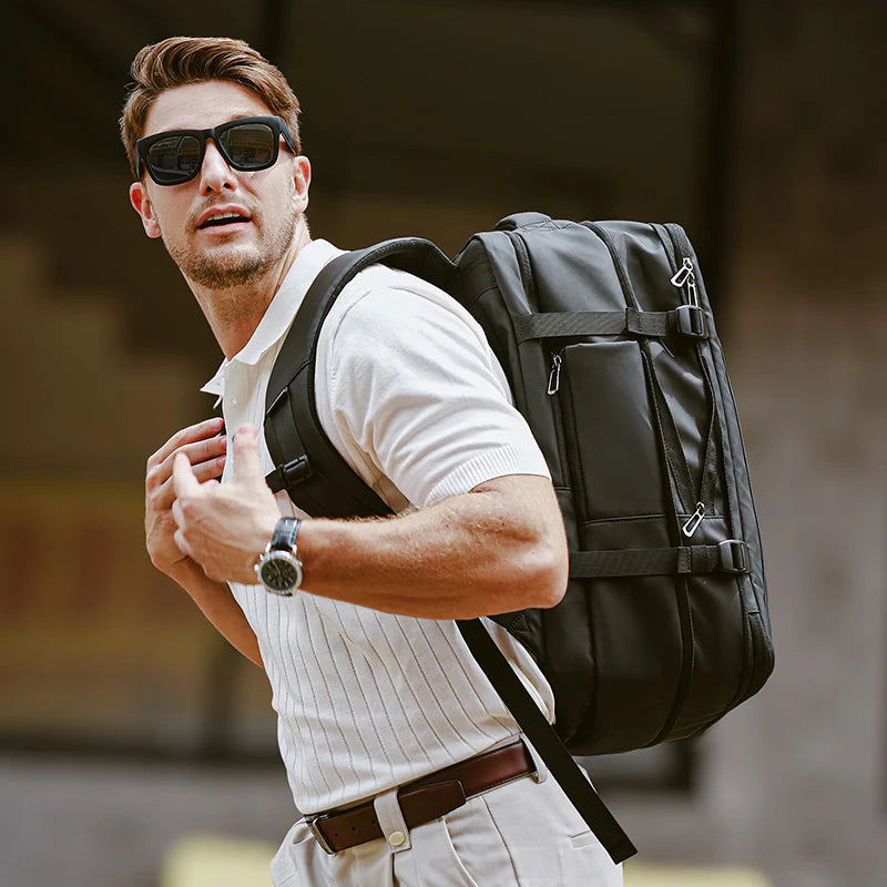 Expandos Max: MARK RYDEN Maximum Capacity Anti-theft Compression Backpack