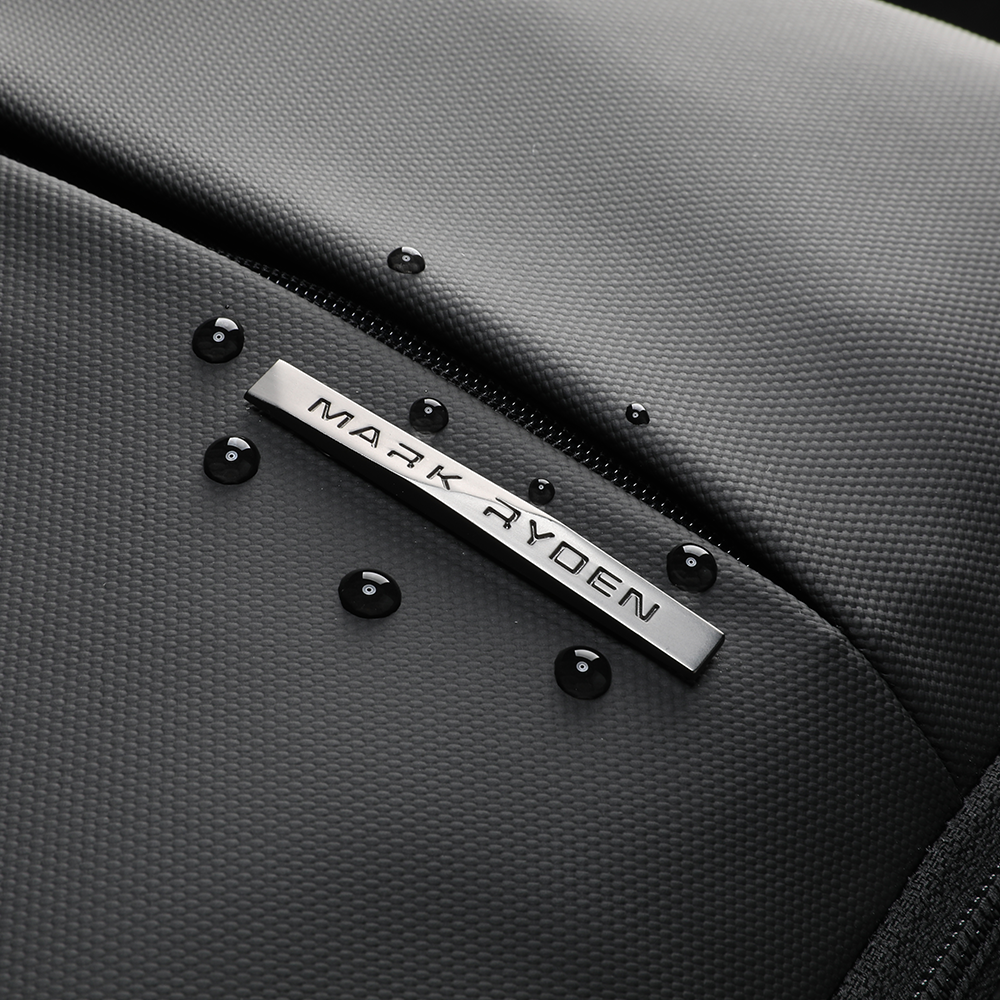 Mark Ryden VenturePro black anti-theft business travel backpack 23L