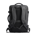 MarkRyden black business travel college backpack 40L with padded straps
