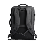 MarkRyden black business travel college backpack 40L with padded straps