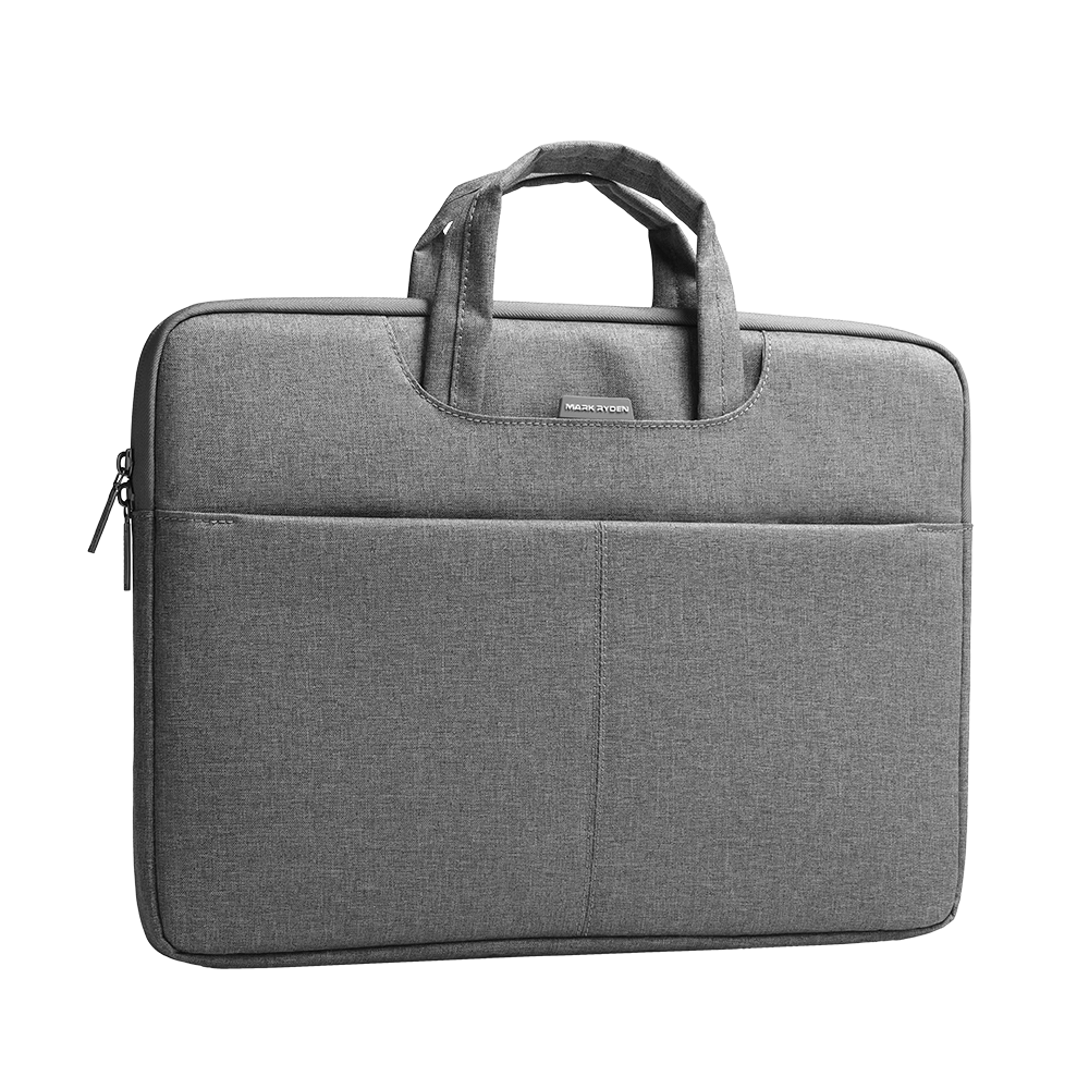 MARKRYDEN gray work style business laptop bag 13.3-15.6in with handles