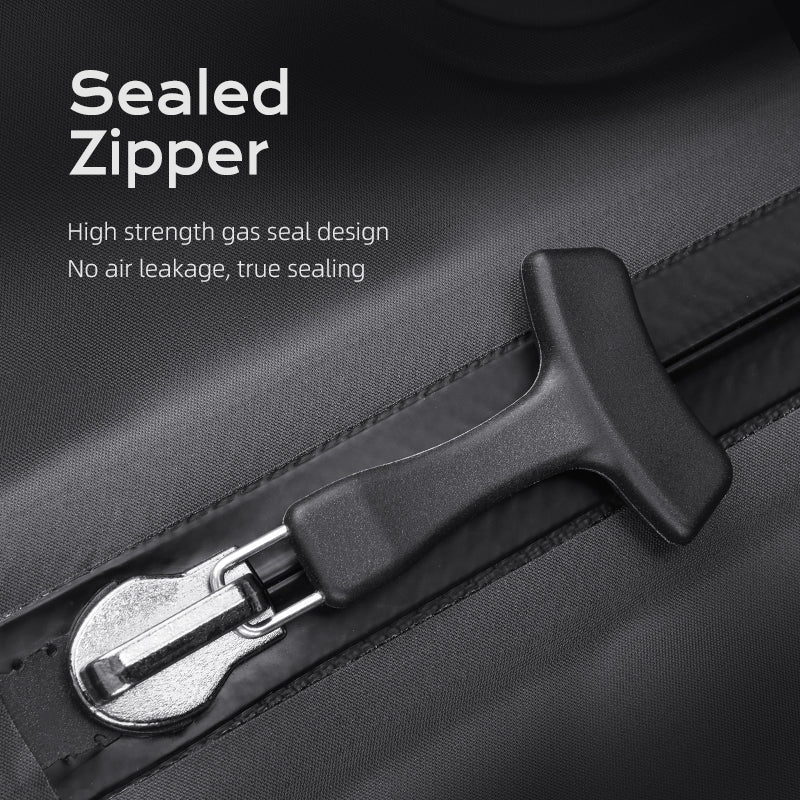 VacSpace Pro: Self-compressing Ziplock Bags Designed for Easy Organization of Clothing