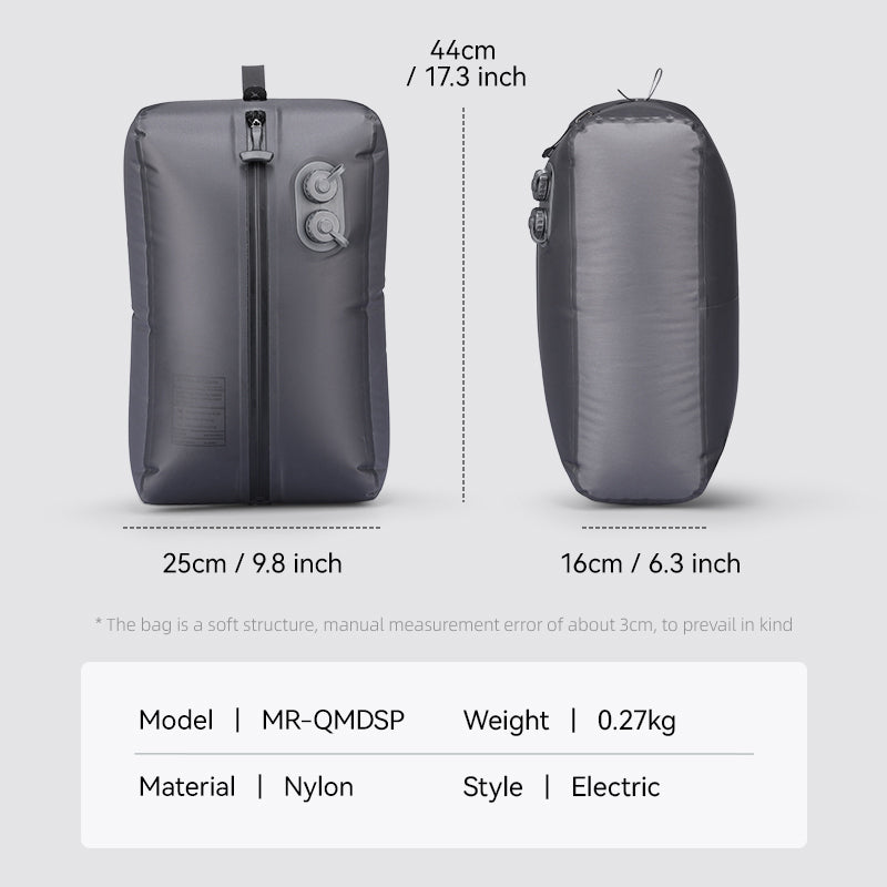 VacSpace Pro: Self-compressing Ziplock Bags Designed for Easy Organization of Clothing