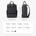BreezePack: Lightweight Backpack with Removable Shoulder Straps for Easy Outdoor - MARK RYDEN US - Backpack - 6.97825E+12