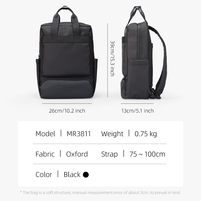 BreezePack: Lightweight Backpack with Removable Shoulder Straps for Easy Outdoor - MARK RYDEN US - Backpack - 6.97825E+12