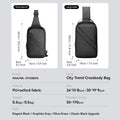 Clear: Simple Clean Waterproof Large Capacity Crossbody Bag - MARK RYDEN US - Crossbody Bag - 6.92735E+12