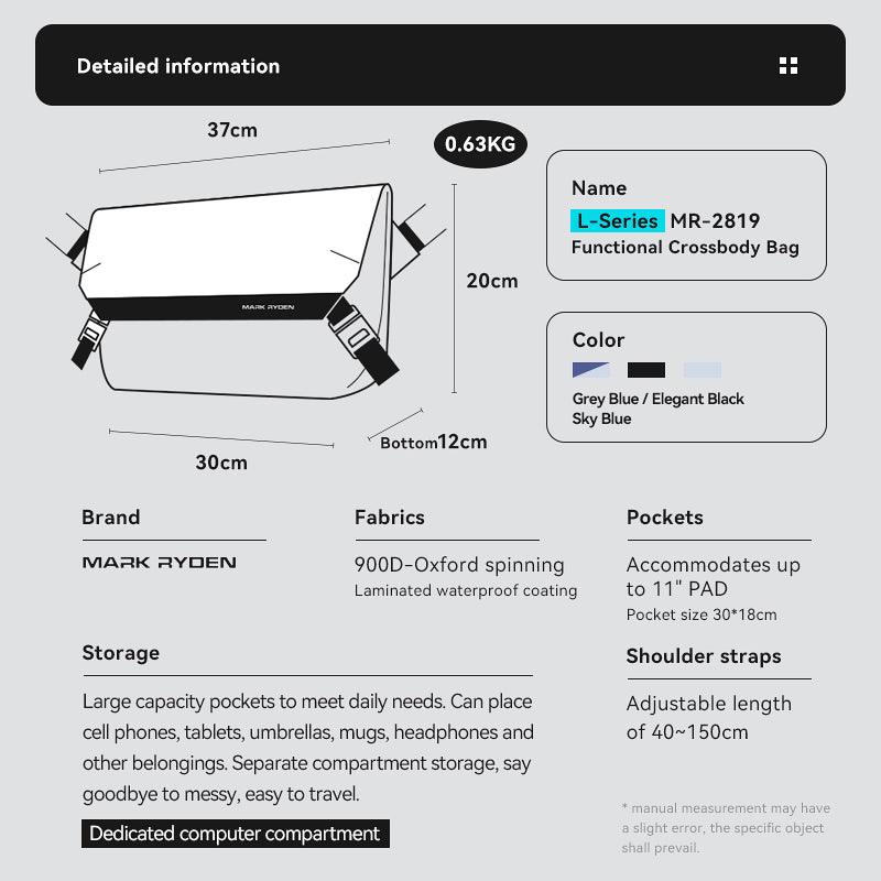 Mailman: Youthful Fashionable Snd Energetic Messenger Bags - MARK RYDEN US - Crossbody Bag - 6.92735E+12