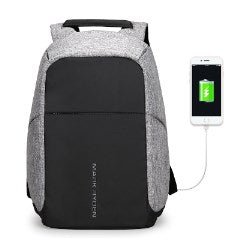 Mocchasio: Ultimate Anti - Theft, USB Charging Backpack for Superior Security and Convenience - MARK RYDEN US - Backpack - 6.92735E+12
