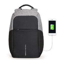 Mocchasio: Ultimate Anti - Theft, USB Charging Backpack for Superior Security and Convenience - MARK RYDEN US - Backpack - 6.92735E+12