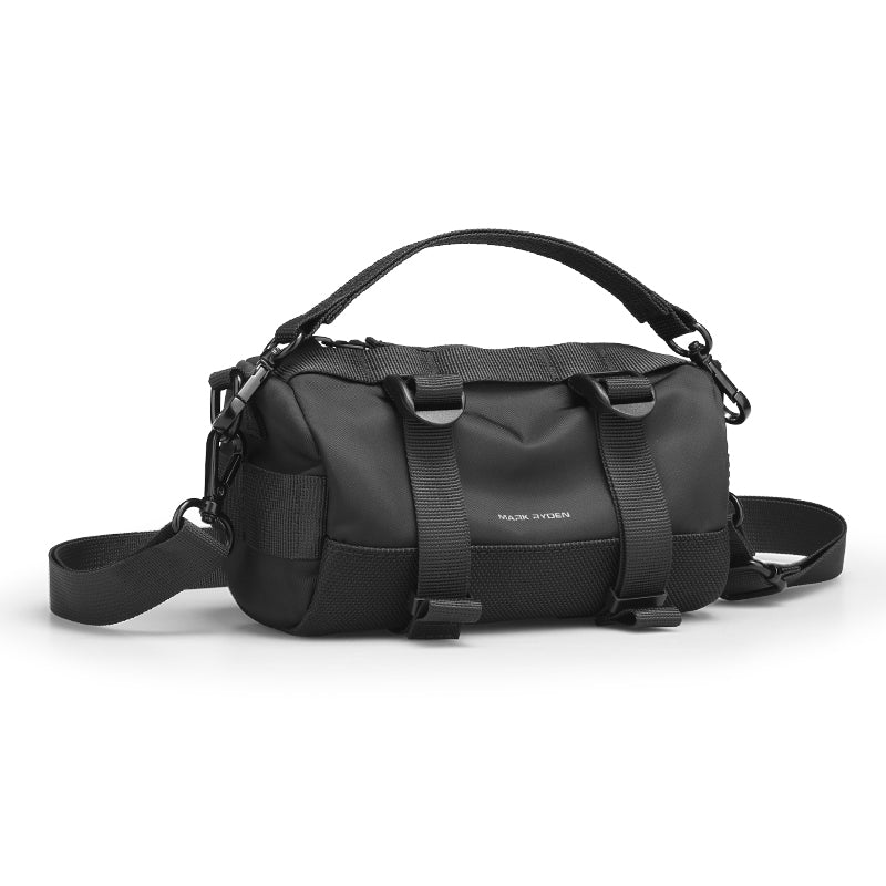 MotoBarrel: Cylinder Crossbody Bag with Strap For Fashion Forward - MARK RYDEN US
