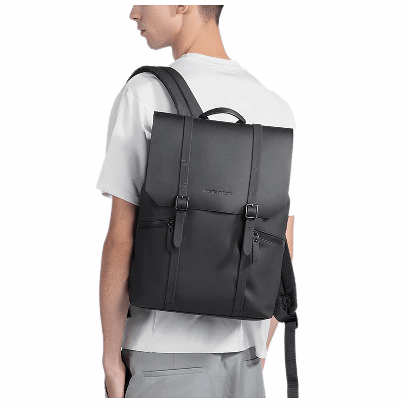MUKE II:School Classic Business Work Black Oxford Backpack - MARK RYDEN US - Backpack - 6.92735E+12
