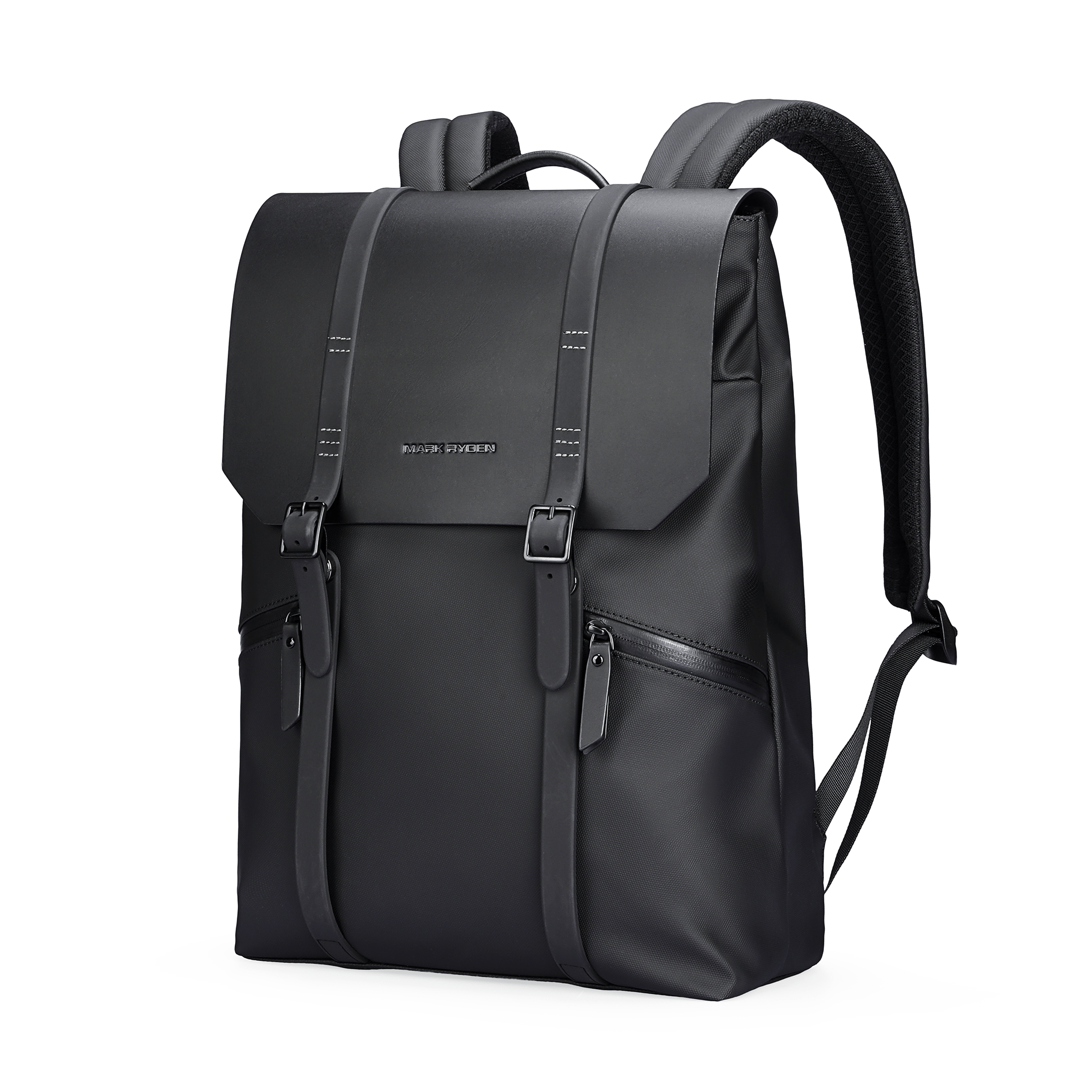 MUKE II:School Classic Business Work Black Oxford Backpack - MARK RYDEN US - Backpack - 6.92735E+12
