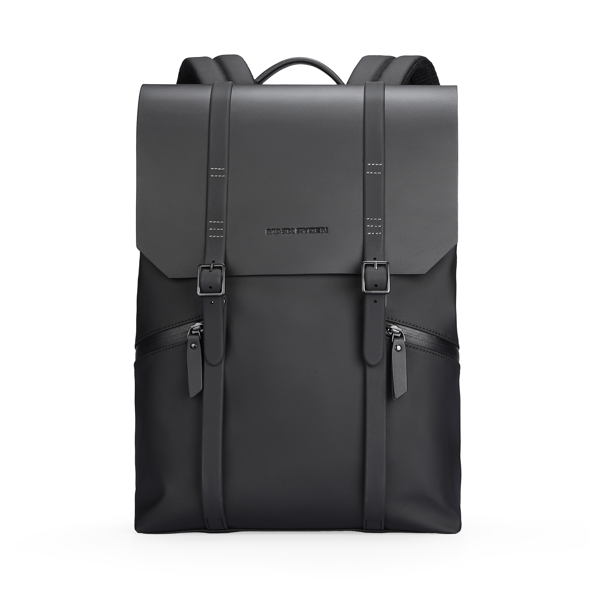 MUKE II:School Classic Business Work Black Oxford Backpack - MARK RYDEN US - Backpack - 6.92735E+12