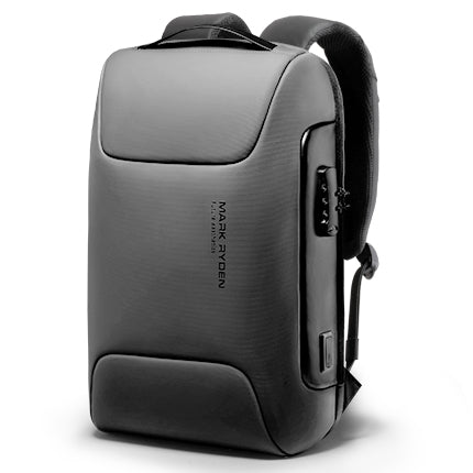 ODYSSEY: Business Micro & USB Charging Laptop Backpack with Anti - theft TSA Lock - MARK RYDEN US - Backpack - 6.92735E+12