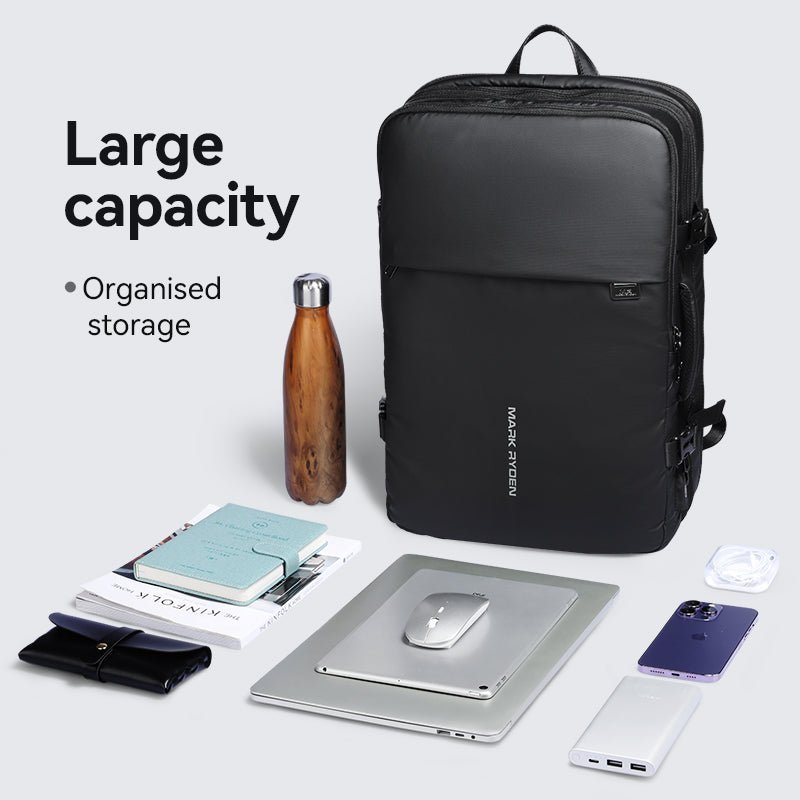 Pathrato: Multi - layered Compartments With Minimalistic Design Backpacks - MARK RYDEN US - Backpack - 1.06116E+13