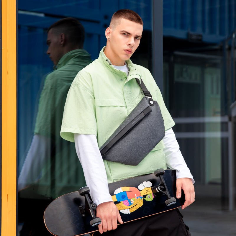 Pelmeen: Streamlined Design Style For Daily Traveling Chest Bag - MARK RYDEN US - Crossbody Bag - 6.92735E+12