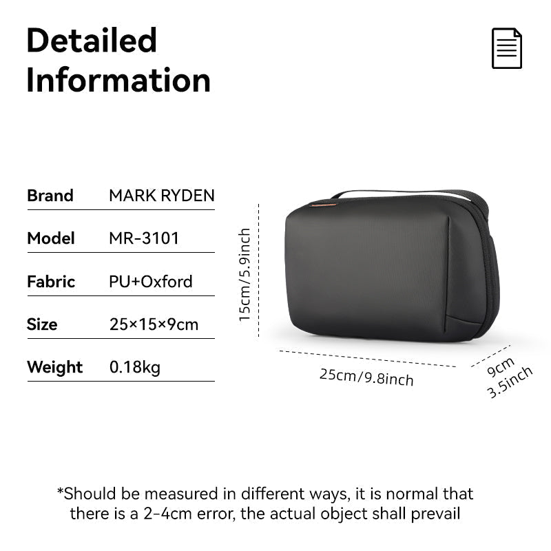 Switchstorage Multi I: functional waterproof 3C Storage Bag - MARK RYDEN US - 3C Storage Bag - 6.92735E+12
