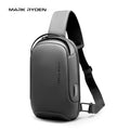 Torino: Multifunctional USB Port Adjustable Shoulder Strap Hidden Pockets Secure Sling Bag - MARK RYDEN US - Crossbody Bag - 1.06116E+13